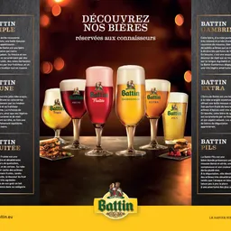 SETS DE TABLE BATTIN 500pcs