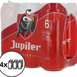JUPILER 5,2° CANS 4x6x50cl