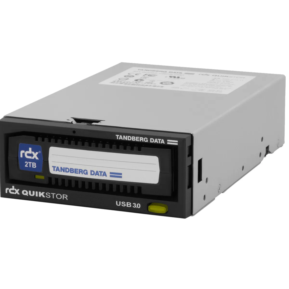 Tandberg Data O-T Lecteur interne RDX, noir, interface USB 3.0 (façade 3,5"), paquet de 10 — image produit 4
